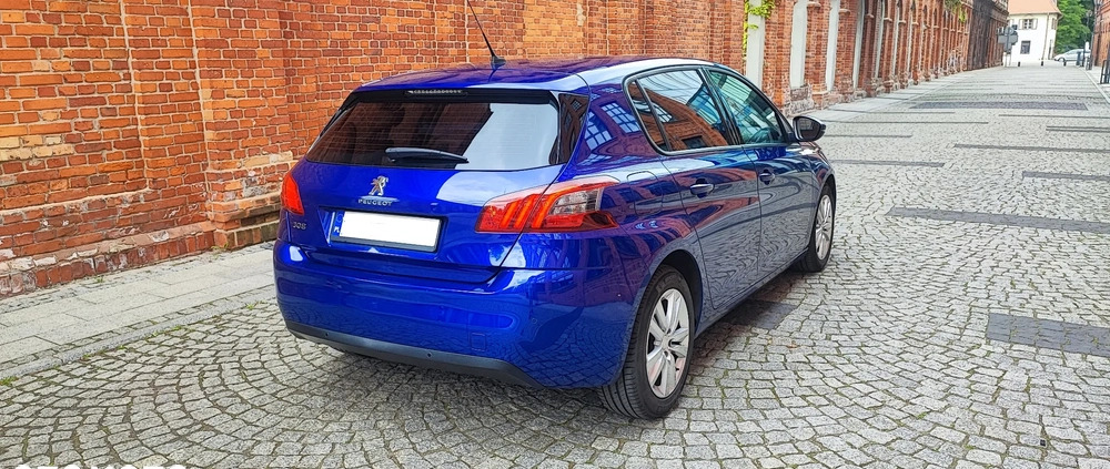 Peugeot 308 cena 46800 przebieg: 94763, rok produkcji 2018 z Pabianice małe 121